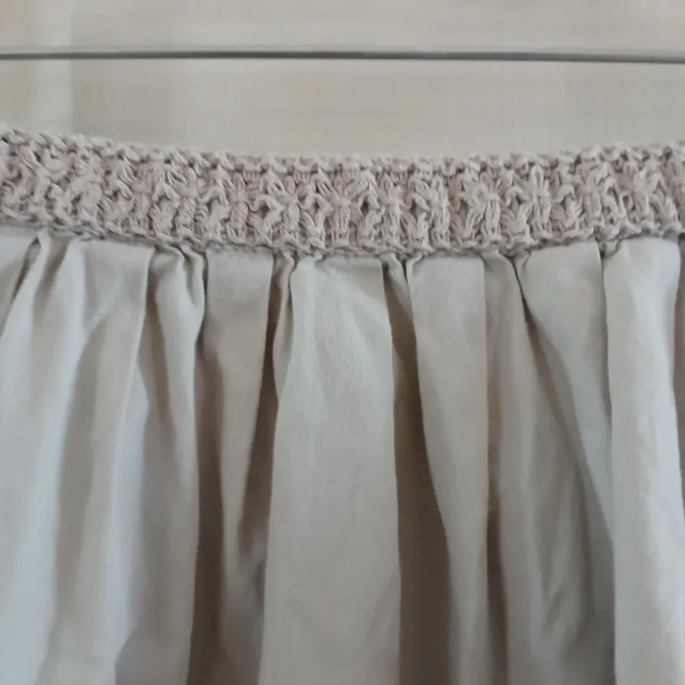 Fleur Deschamps Boho Embroidered Cotton Skirt Girls Size M 6/7 Cottage Fairy